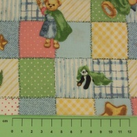 Fabric by the Metre - Blankie Bear Patch